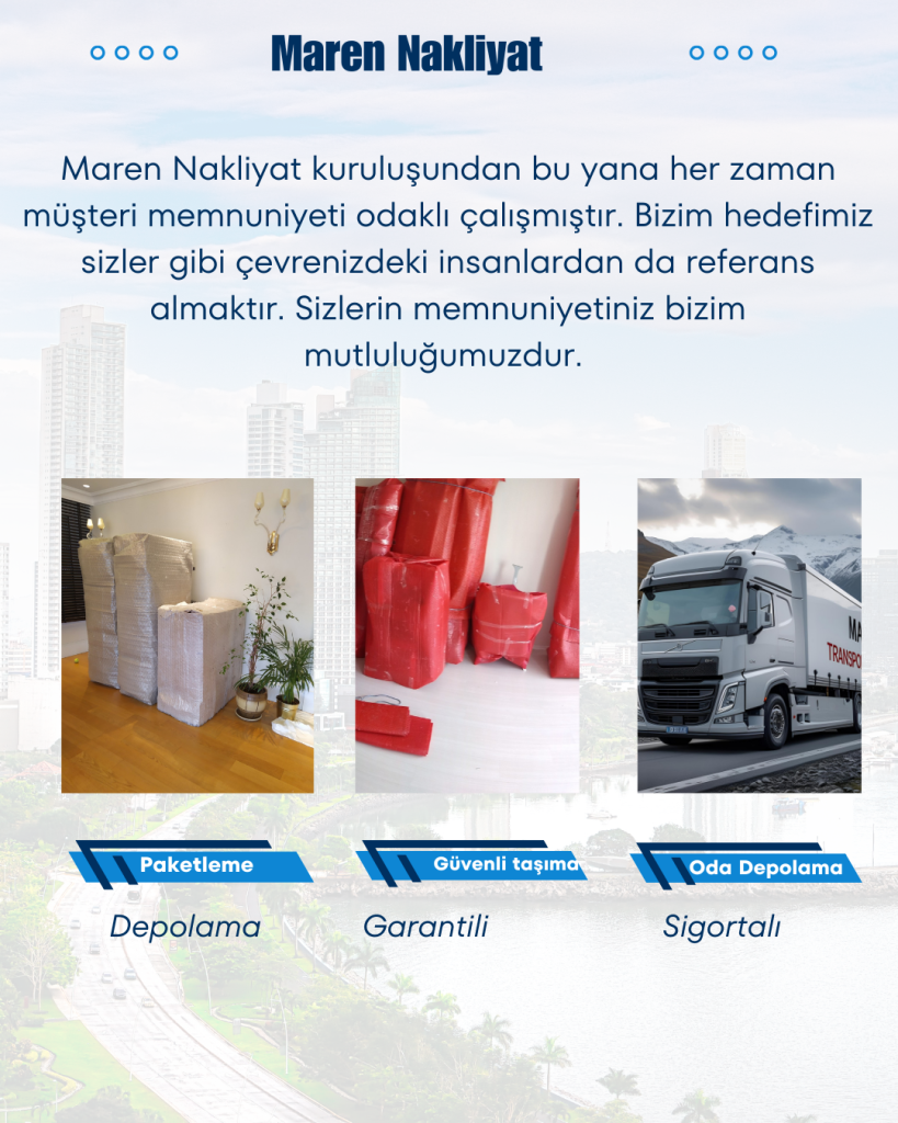şehirlerarası nakliyat
